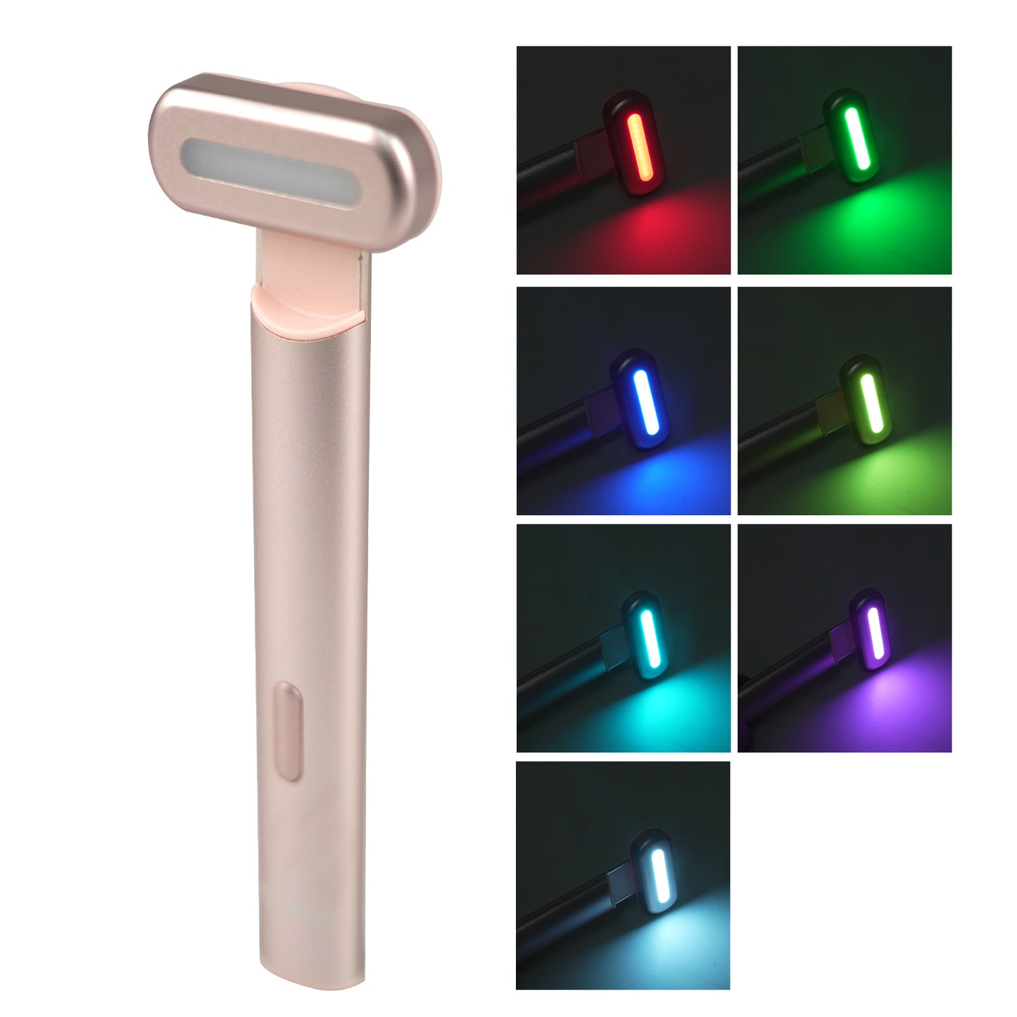 7 in 1 LED Light Therapy Eye Equipment for Skin Care | Light Therapy Face Massager Skin Rejuvenation Light | Eye Massager Skincare Tool